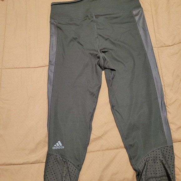 Adidas Women's Climalite® Run Supernova Capri Tights / Leggings - Picture 1 of 5